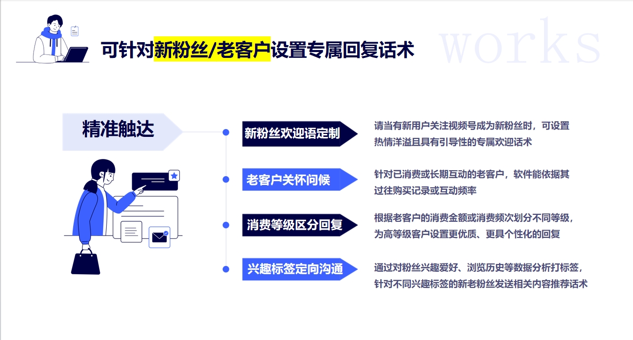 微信視頻號怎么回復(fù)私信_優(yōu)化用戶服務(wù)體驗的快捷操作方法 視頻號自動回復(fù) 自動私信軟件 第4張